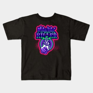 Clown Maniac Killer Gamer Kids T-Shirt